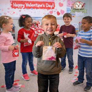 Heart and Bow Tic Tac Toe Valentine Game by Poor Hog Customs, board games detail photo 5
