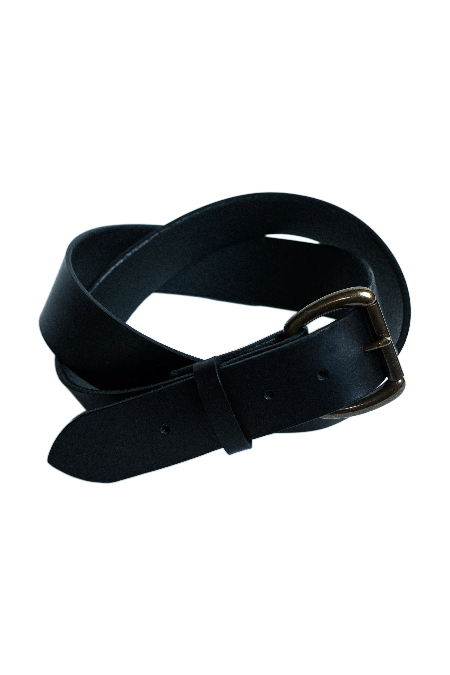 Heavy Duty Belt - Black by Loyal Stricklin, handmade leather goods main product photo