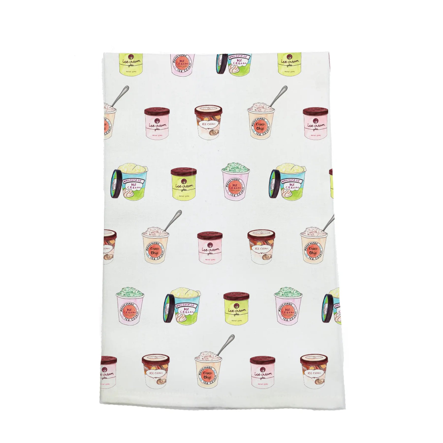 Here's the Scoop Organic Cotton Kitchen Towel Nola Tawk