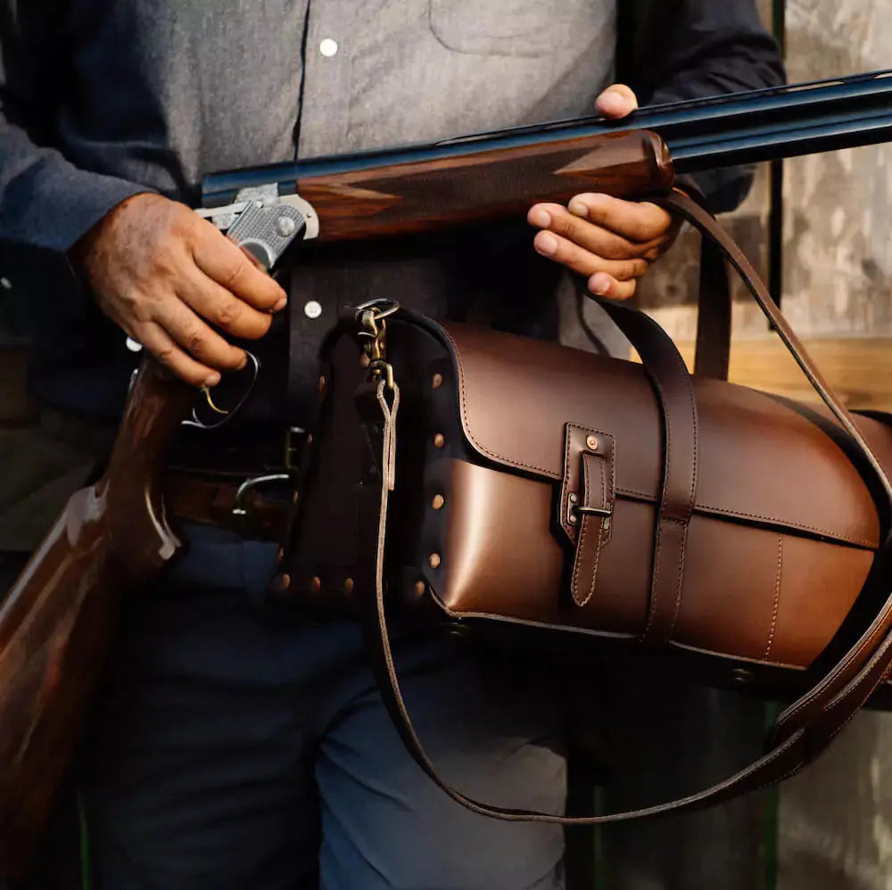 Heritage Leather Tradesman Bag by Mission Mercantile Leather Goods, handmade leather goods detail photo 3