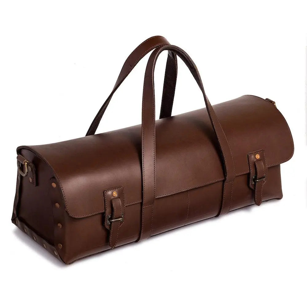 Heritage Leather Tradesman Bag by Mission Mercantile Leather Goods, handmade leather goods detail photo 7