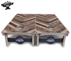 Herringbone Cornhole Boards - Pro Solution Elite Series by Cornhole Solutions, handmade jewelry detail photo 3