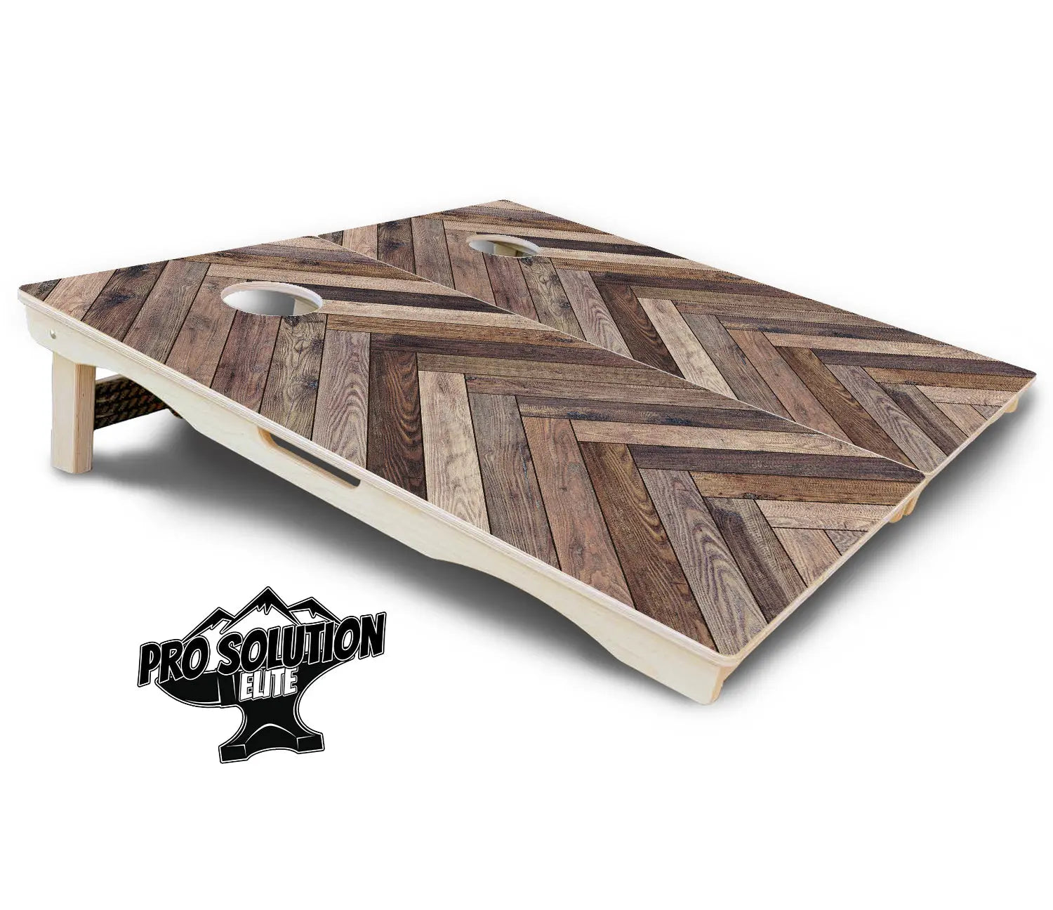 Herringbone Cornhole Boards - Pro Solution Elite Series by Cornhole Solutions, handmade jewelry detail photo 5