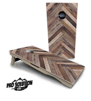 Herringbone Cornhole Boards - Pro Solution Lite Series by Cornhole Solutions, handmade jewelry detail photo 2