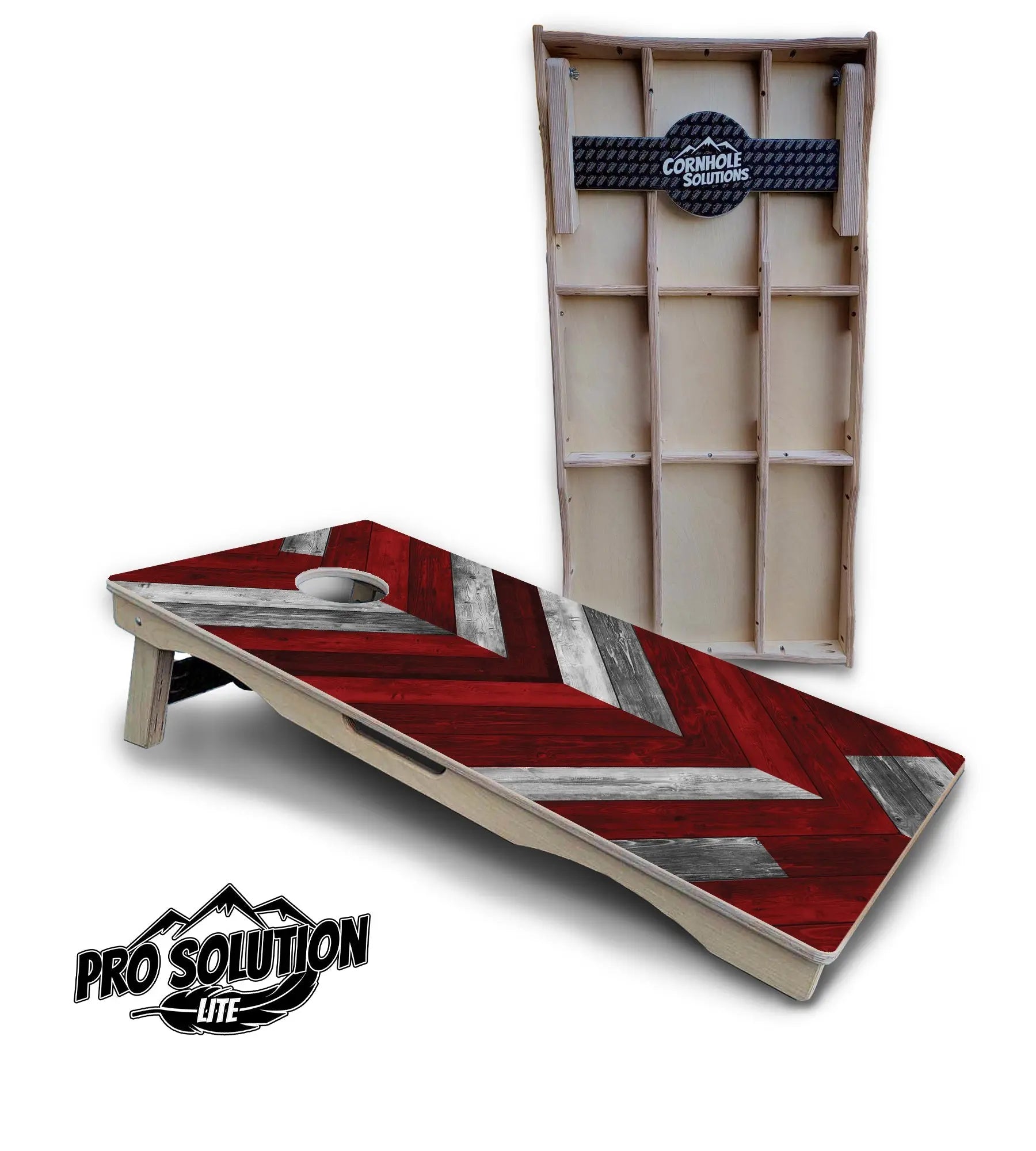 Herringbone Cornhole Boards - Pro Solution Lite Series by Cornhole Solutions, handmade jewelry detail photo 8
