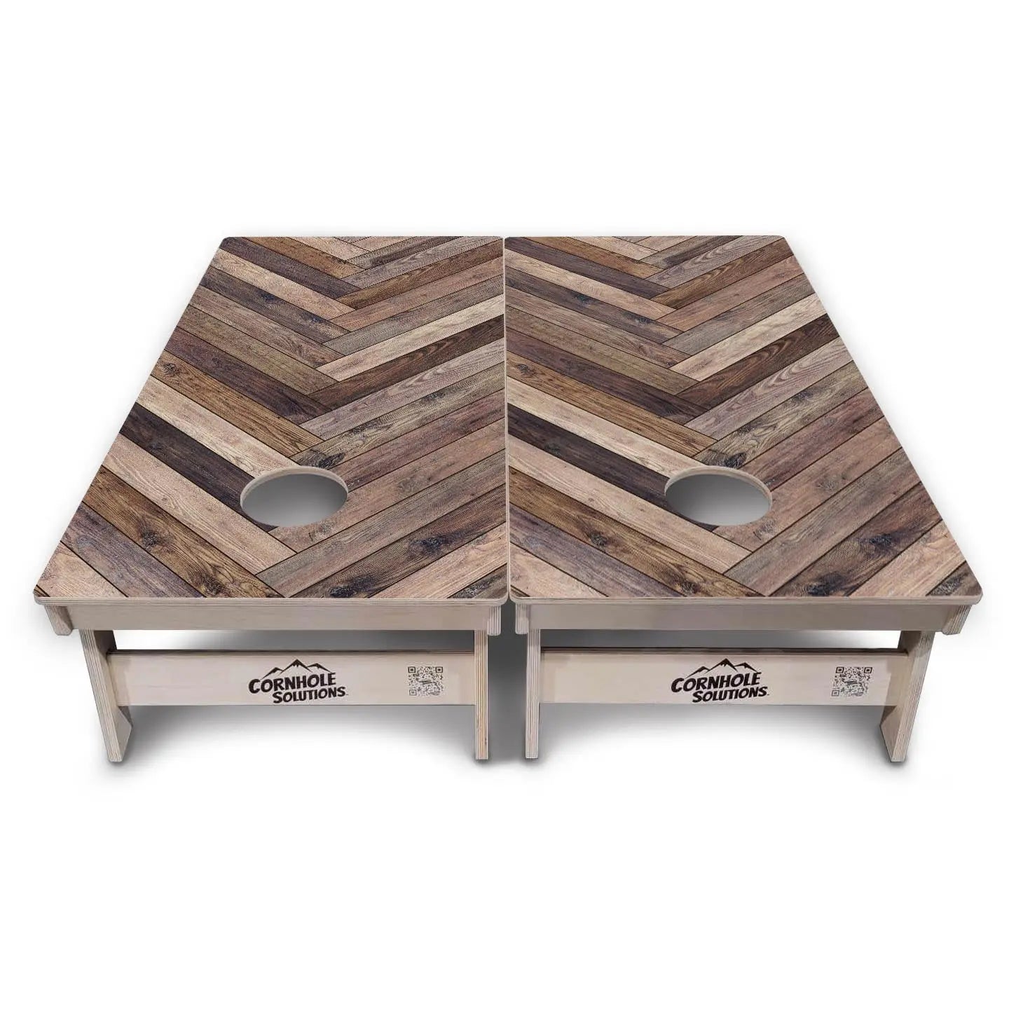 Herringbone Cornhole Boards - Professional Tournament Series