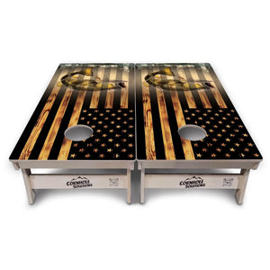 Hidden Fish Cornhole Boards - Professional Tournament Series by Cornhole Solutions, custom cornhole board detail photo 6