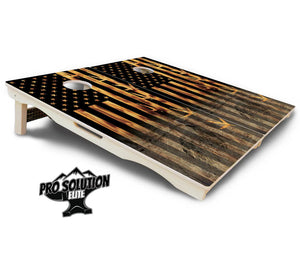 Hidden Turkey Flag Cornhole Boards - Pro Solution Elite Series by Cornhole Solutions, custom cornhole board detail photo 5