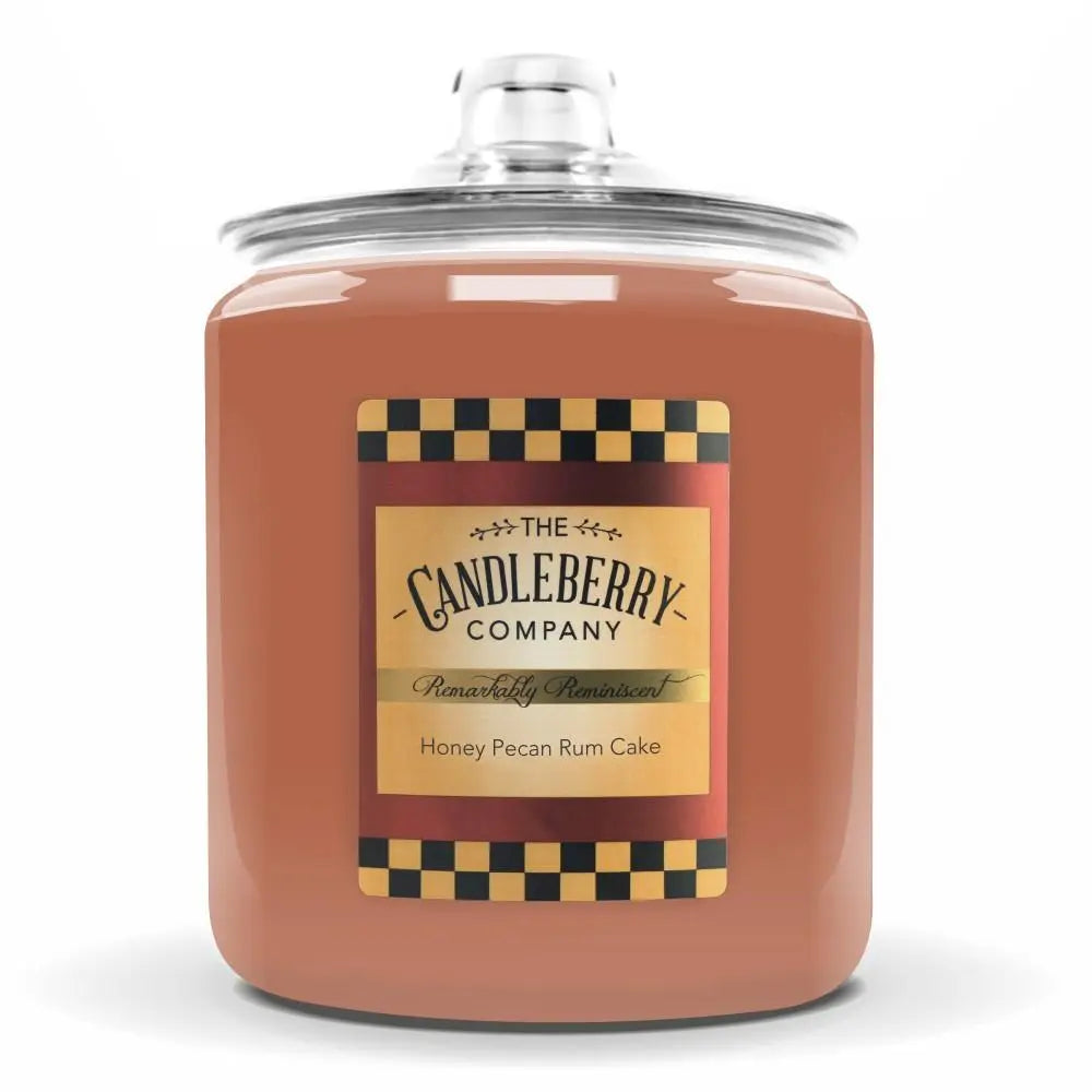 Honey Pecan Rum Cake™, 4 - Wick, Cookie Jar Candle (Collective) The Candleberry® Candle Company