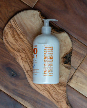 Honey•B5 UNSCENTED Lotion ~ 16 oz. by Essential Journeys, Southern food gift detail photo 5