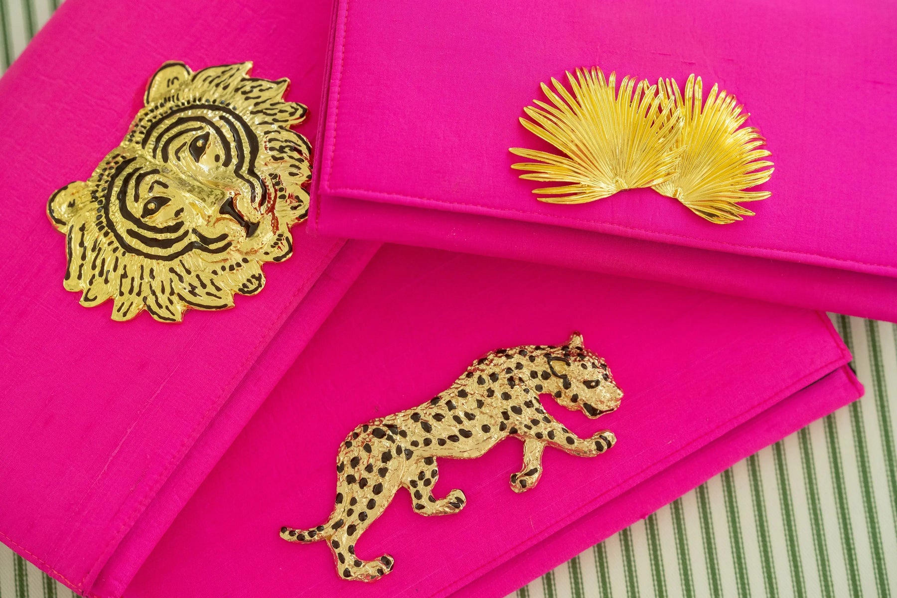 Hot Cindy Clutch by Garland Bags, handmade leather goods detail photo 5
