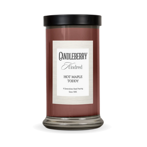 Hot Maple Toddy®, Kindred, Large Jar Candle (Collective) The Candleberry® Candle Company