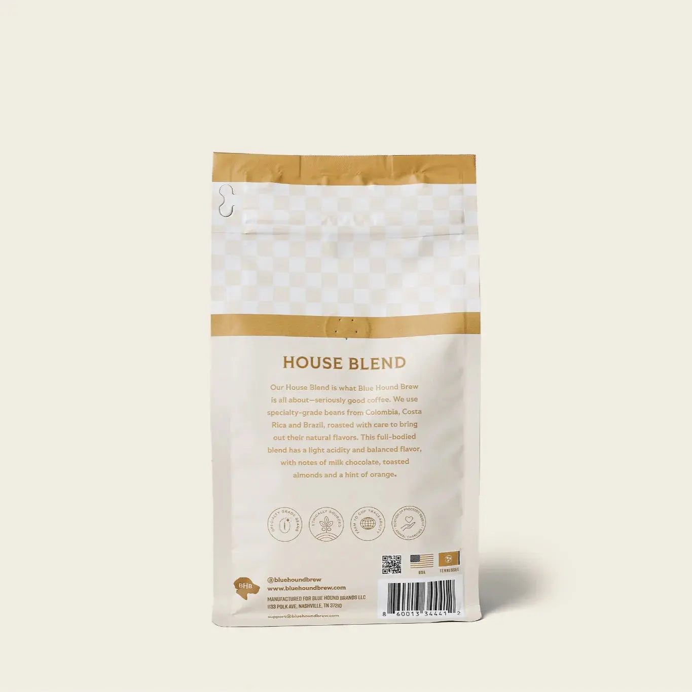House Blend Coffee Blue Hound Brew