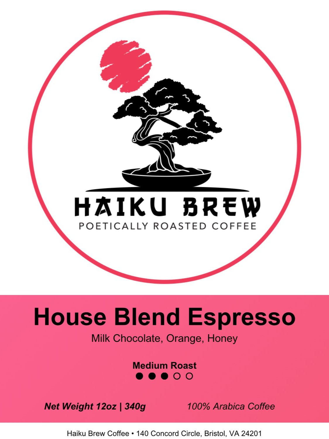 House Blend specialty coffee by Haiku Brew, detail image 3