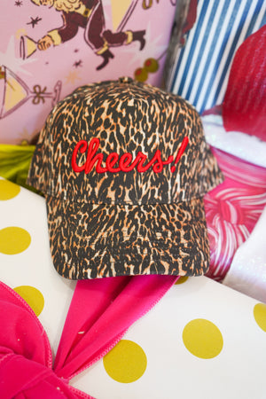 Cheers! - Luxe Leopard Trucker Hat by KenzKustomz, view 1
