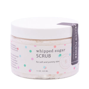 Whipped Sugar Scrub Tobacco Flower
