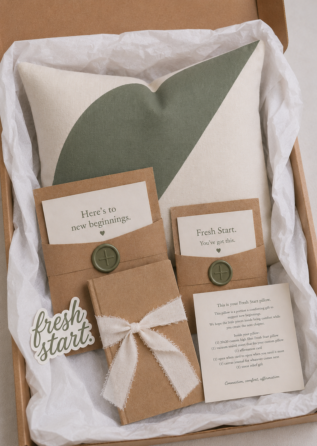 Plot Twist Pillow Pack Mini for a Fresh Start by PillowPackShop, product photo 4