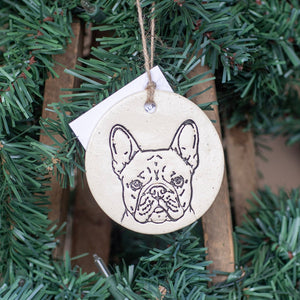 Handmade Ceramic Dog Breed Ornament