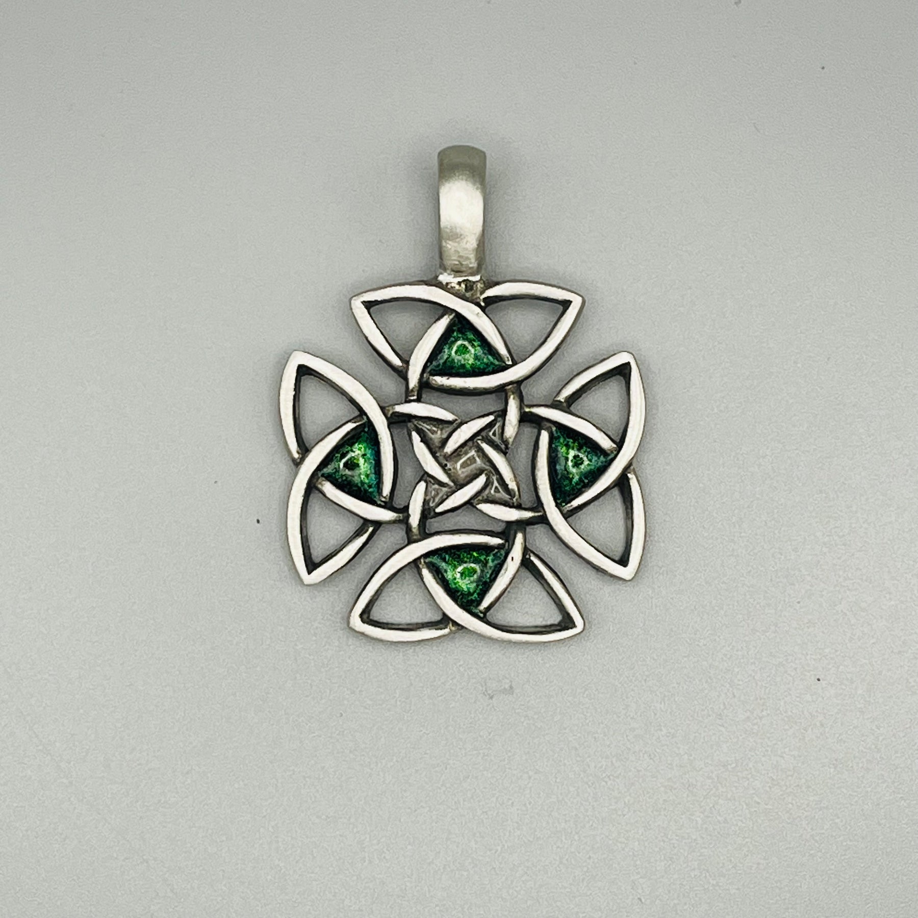 Celtic Memory Knot - Antiqued Pewter Memorial Pendant