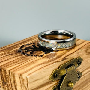 Diamond Sparkle Memorial Ring