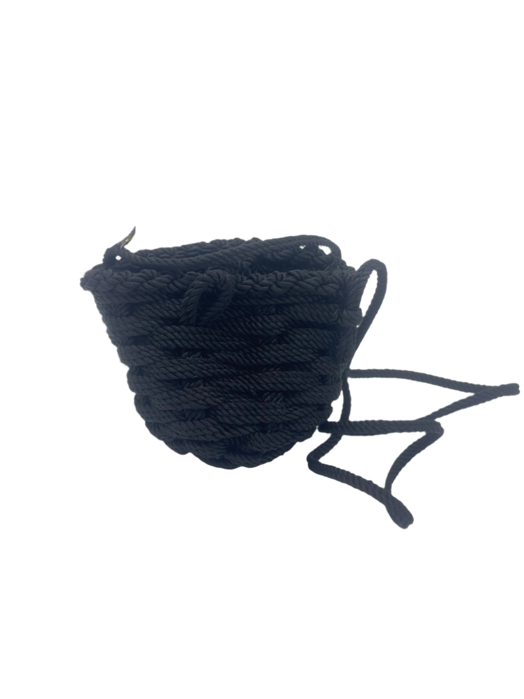 Kyiv Bag handwoven rope bag by Nomadic State of Mind, view 6