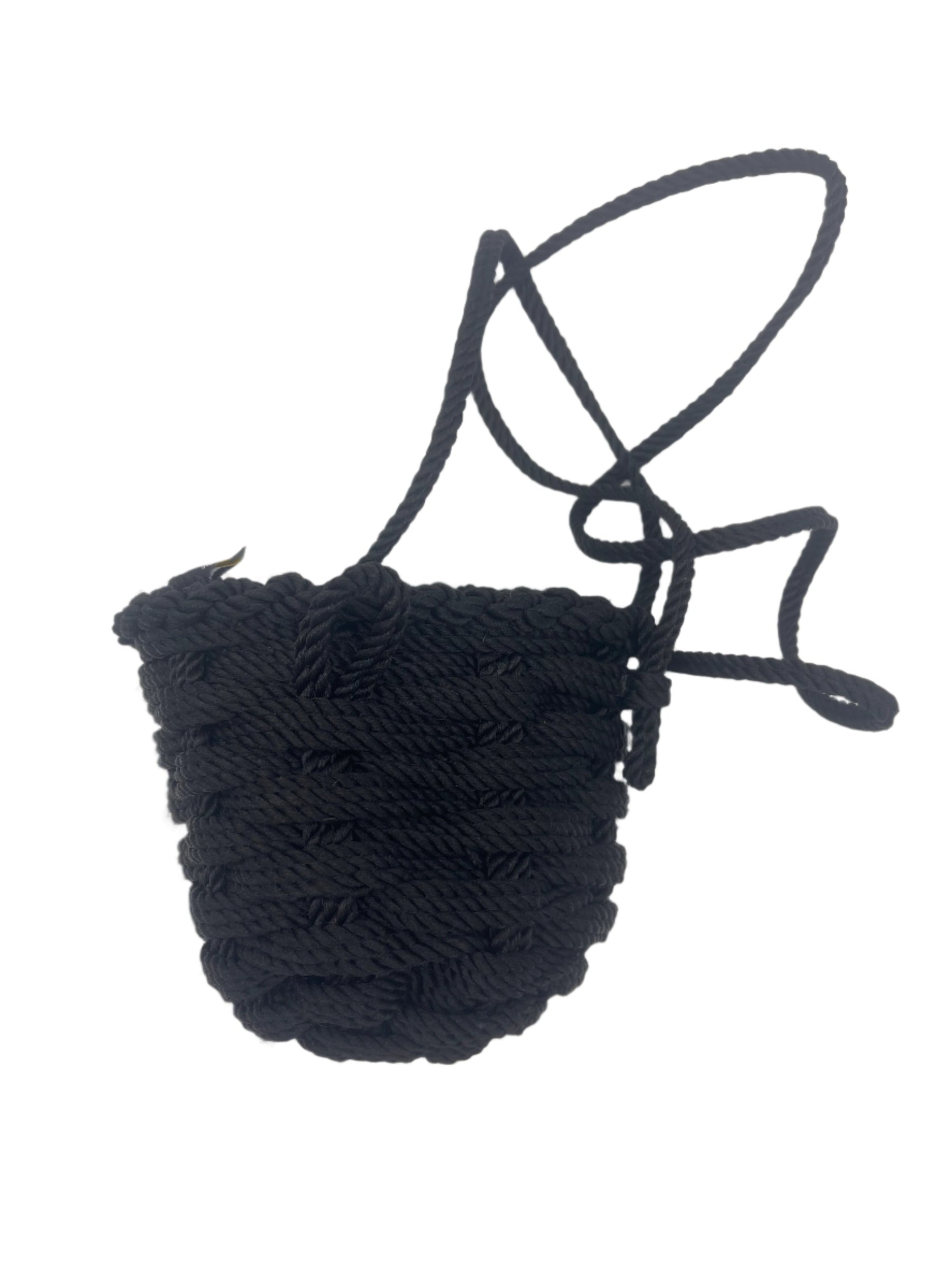 Kyiv Bag handwoven rope bag by Nomadic State of Mind, view 4