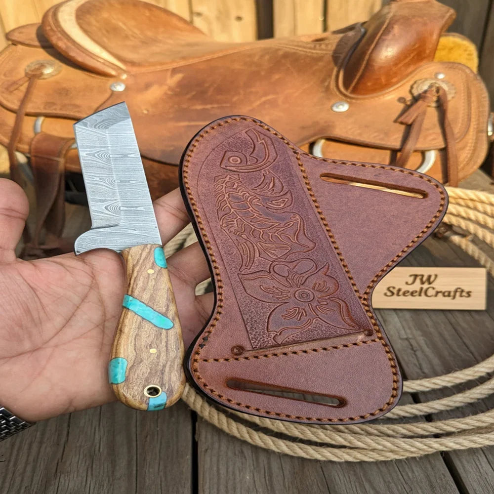 Rancher's Bull Knife by JW SteelCrafts
