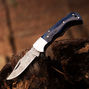 Damascus Pocket knife for Men, Groomsmen Damascus Folding Knife, Every Day Carry Knife , Damascus Knives, Gift For Him, Sexy Knife Gift