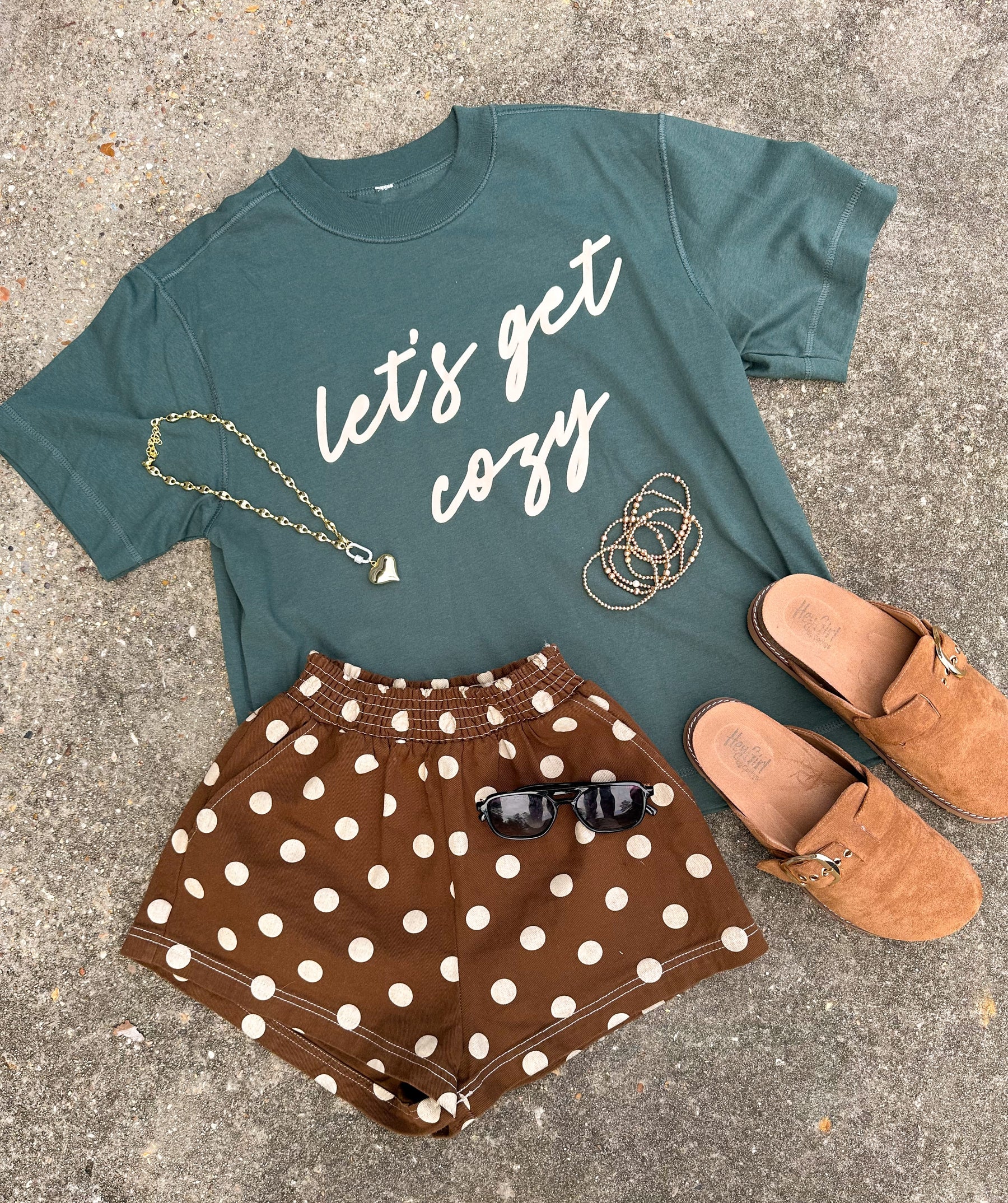 Let's Get Cozy Boxy Tee