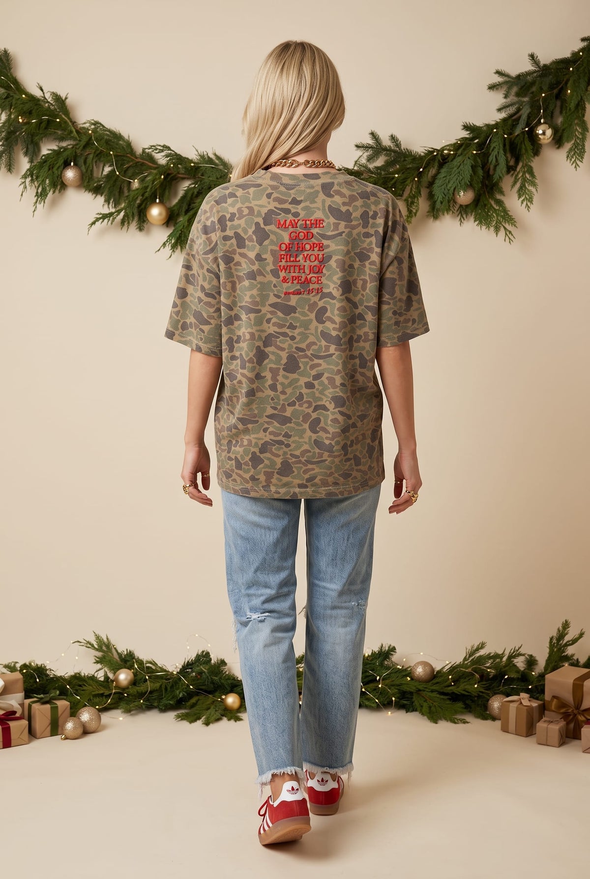 Joyful Duck Camo Heavy Tee by Southern Bliss Company – view 7