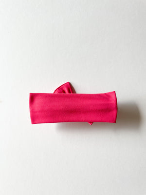 Hot Pink Tie On Headwrap by Boosh Baby image 2