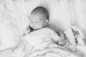 Jeff the Pilot Personalized Airplane Minky Baby Blanket by AGreatBaby — view 10 of 12