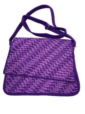 Square Bag handwoven rope bag by Nomadic State of Mind, view 5