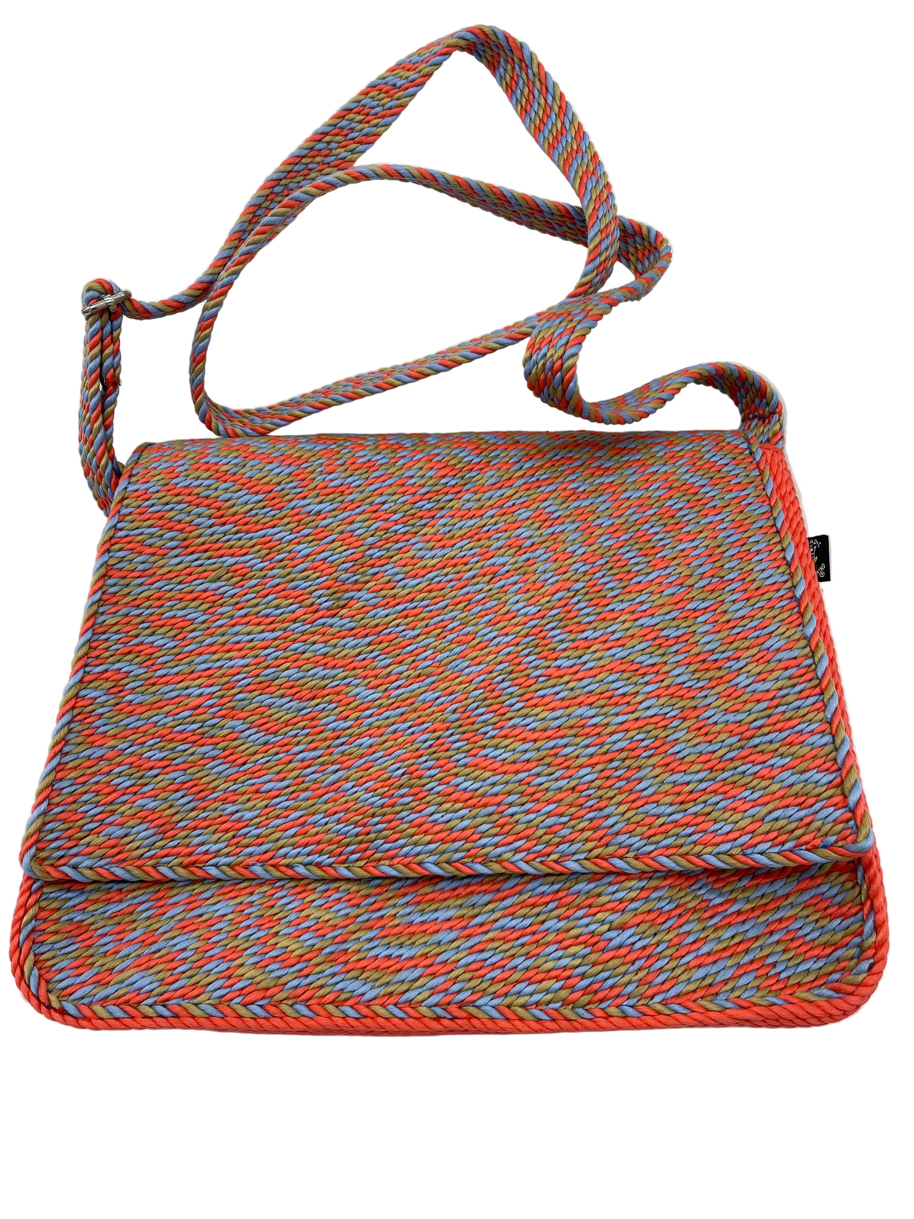 Square Bag handwoven rope bag by Nomadic State of Mind, view 8