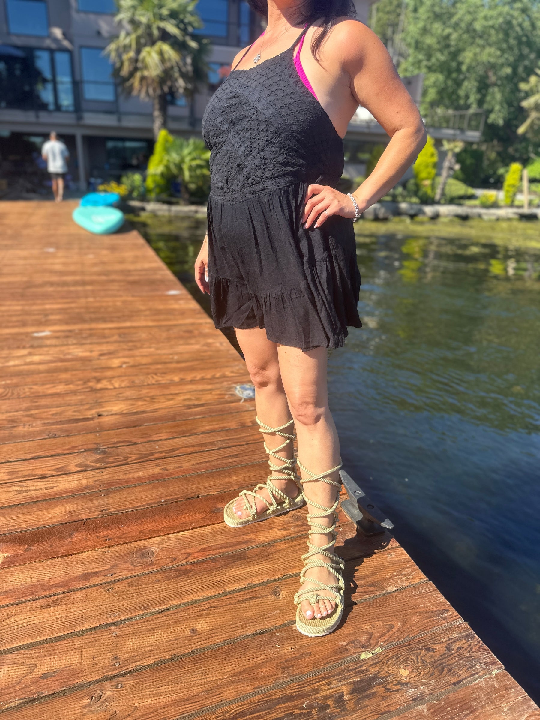Spartan-The Boot handmade rope sandals by Nomadic State of Mind, view 2