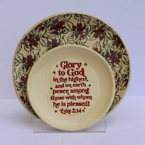 Christmas Scripture Plates