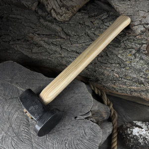 Hand-Forged Double Blacksmith's Hammer, 1.5 kg (3.3 lbs)
