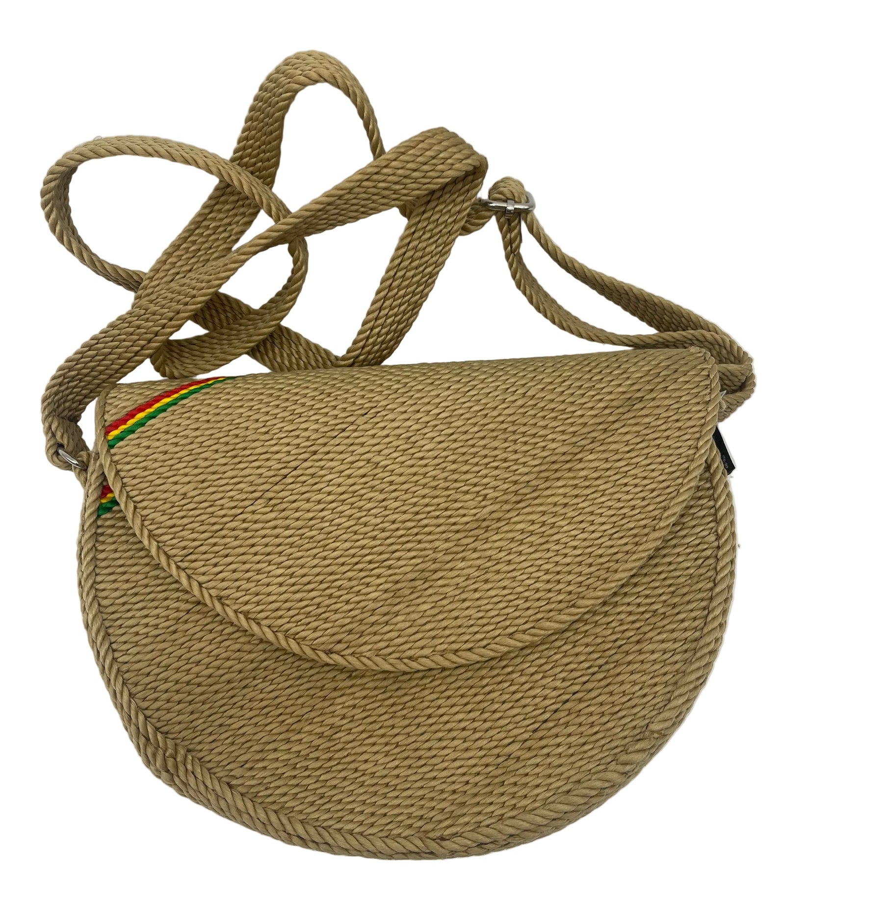 Half Moon Bag handwoven rope bag by Nomadic State of Mind, view 15