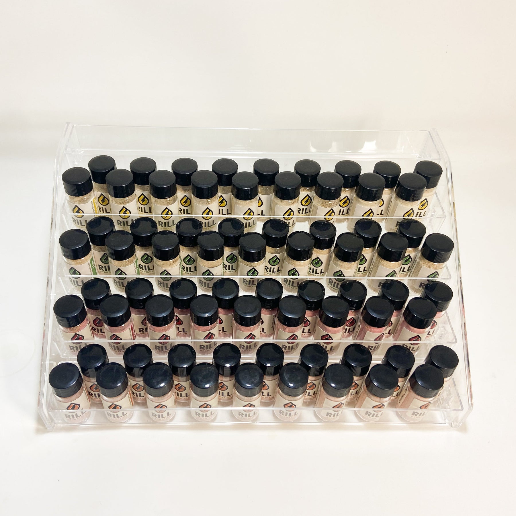 Rill Signature Display — 125 Single Serve Jars