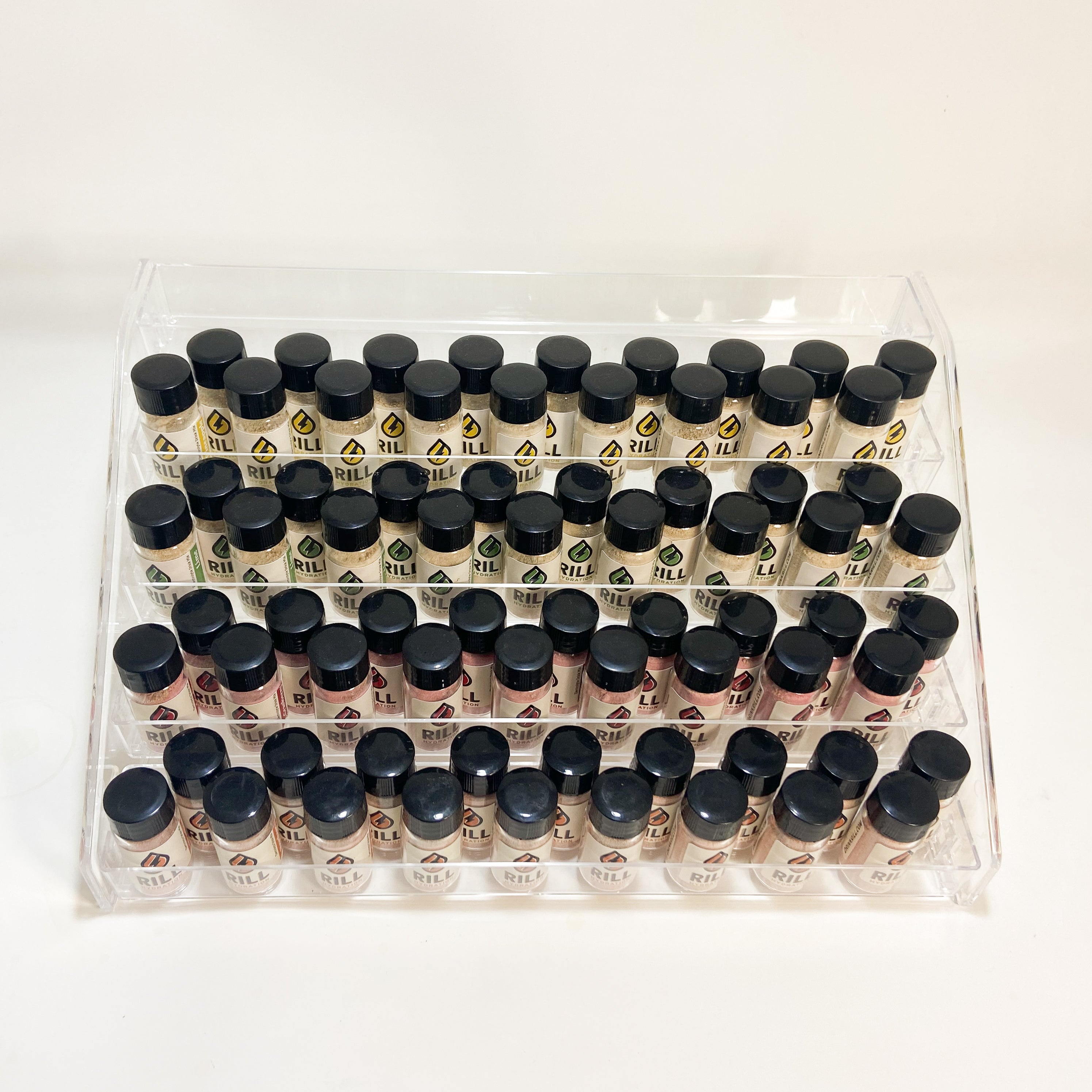 Rill Signature Display — 125 Single Serve Jars