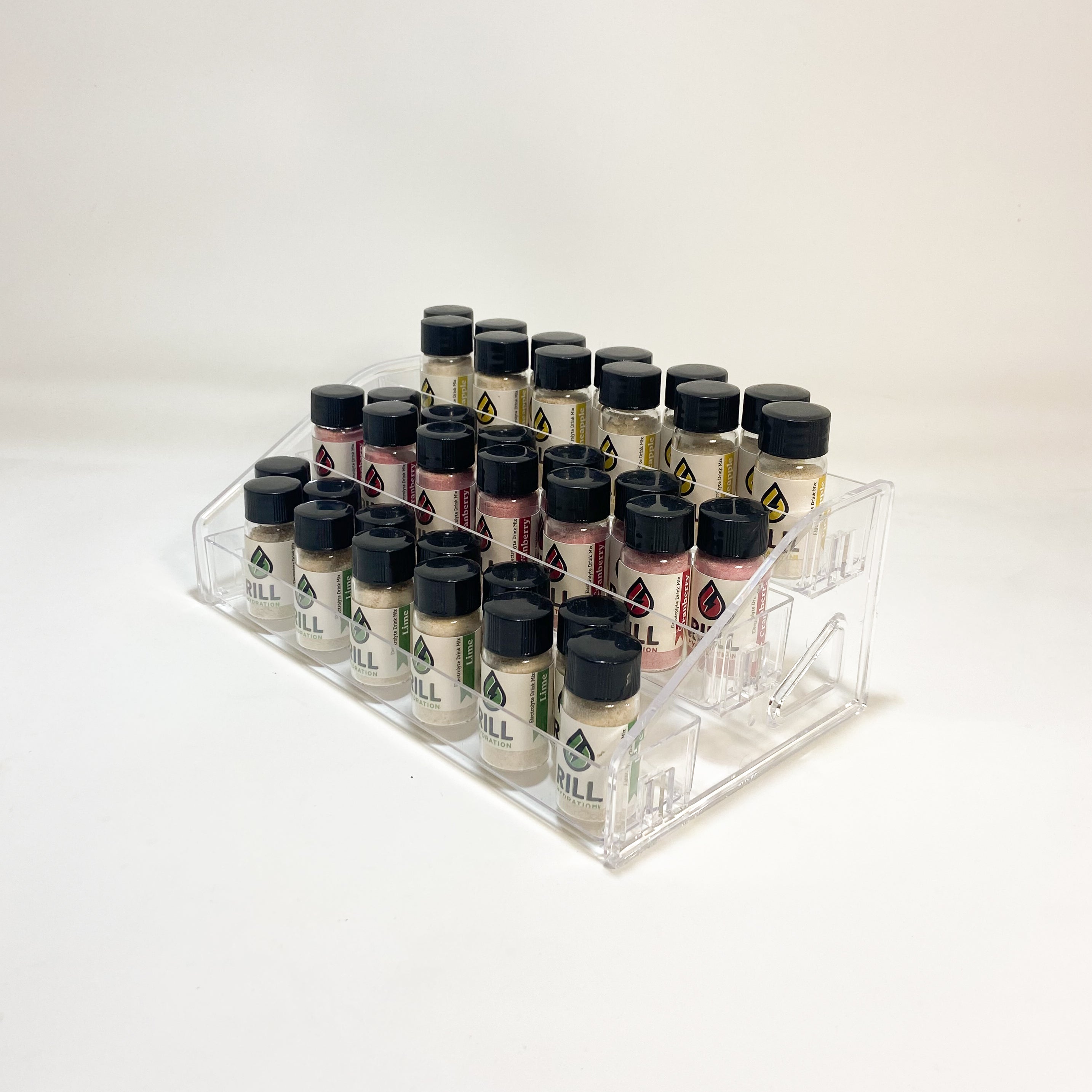 Rill Compact Display — 36 Single Serve Jars