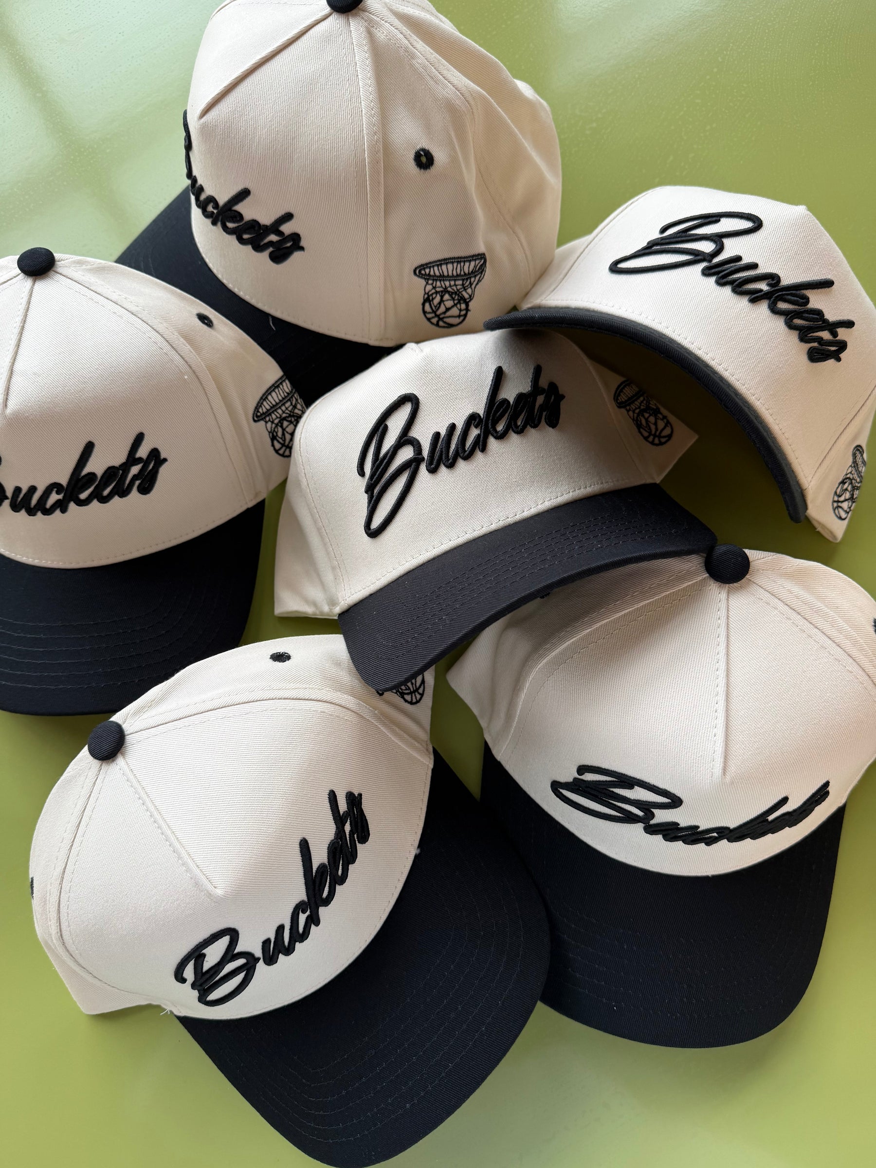 Buckets - Vintage Trucker Hat by KenzKustomz, Southern lifestyle apparel detail photo 17