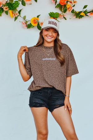 Motherhood Leopard Tee
