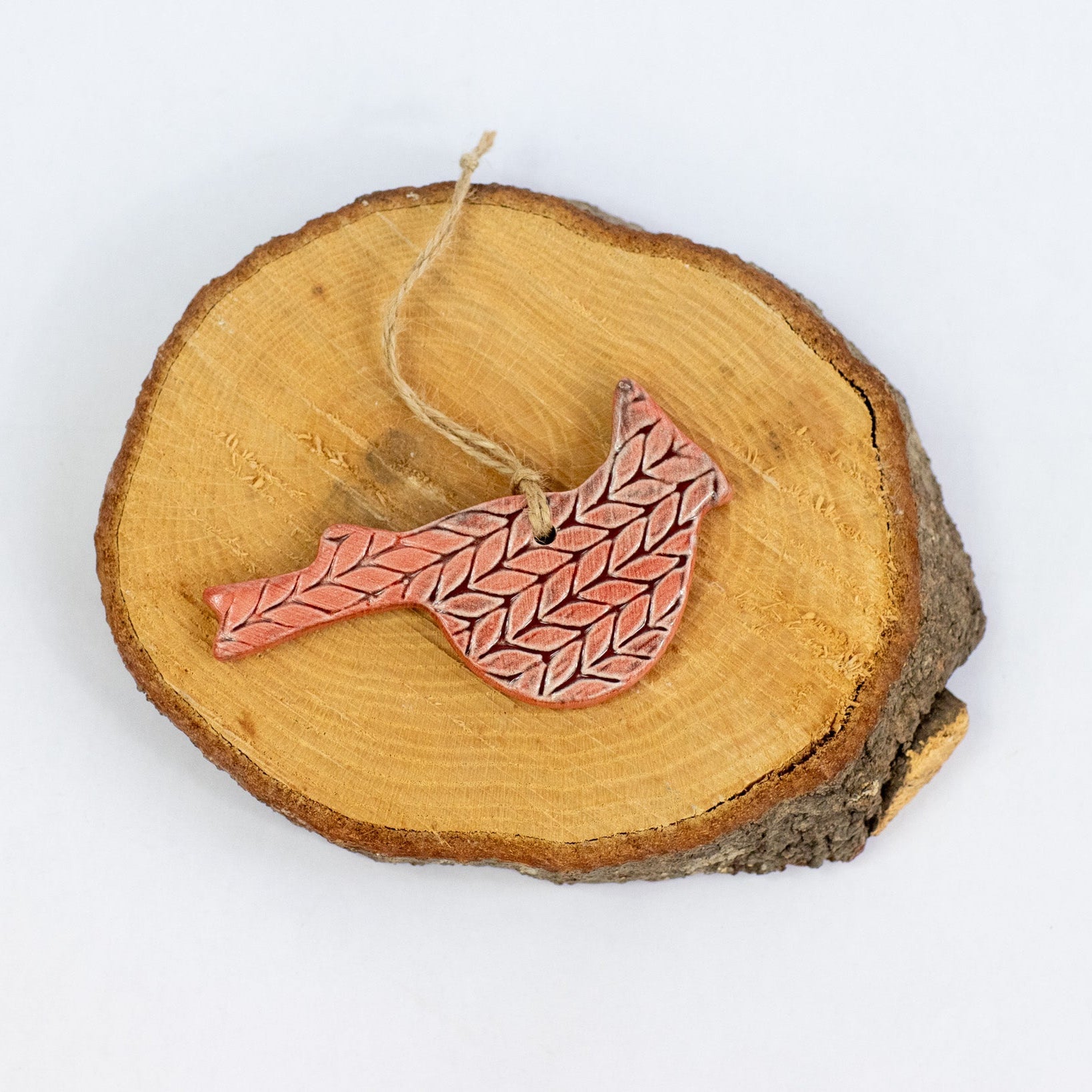 Ceramic Cardinal Ornament
