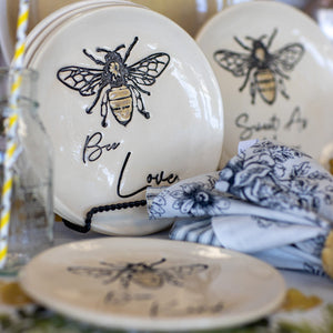Ceramic Bee Plate