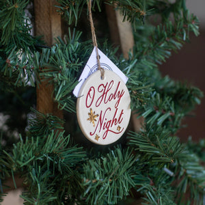 O Holy Night Ceramic Ornament