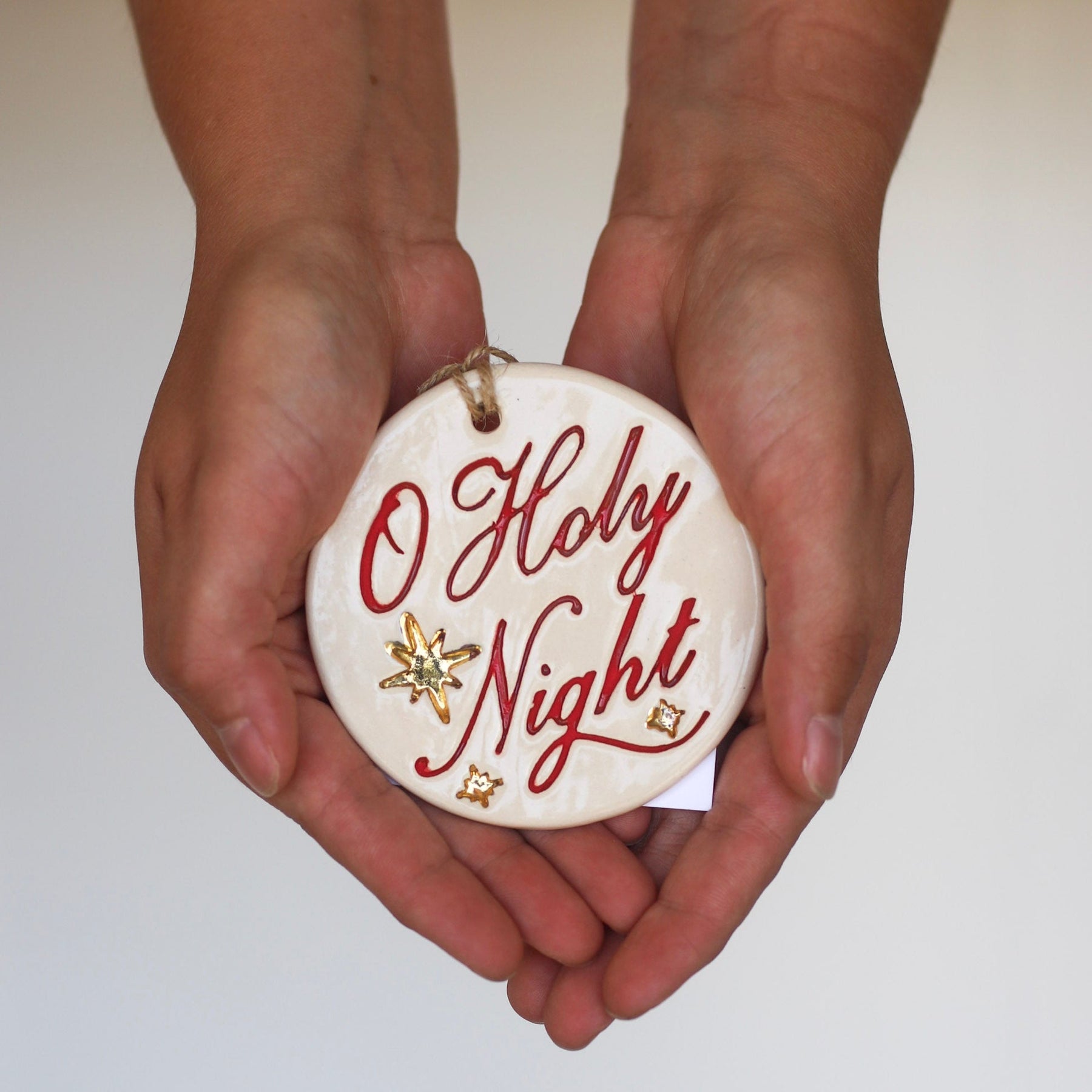 O Holy Night Ceramic Ornament