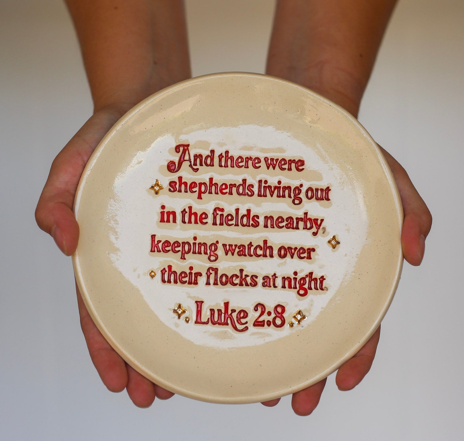 Christmas Scripture Plates