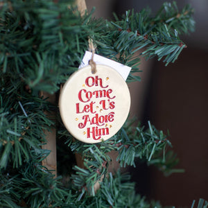 Oh Come Let Us Ornament