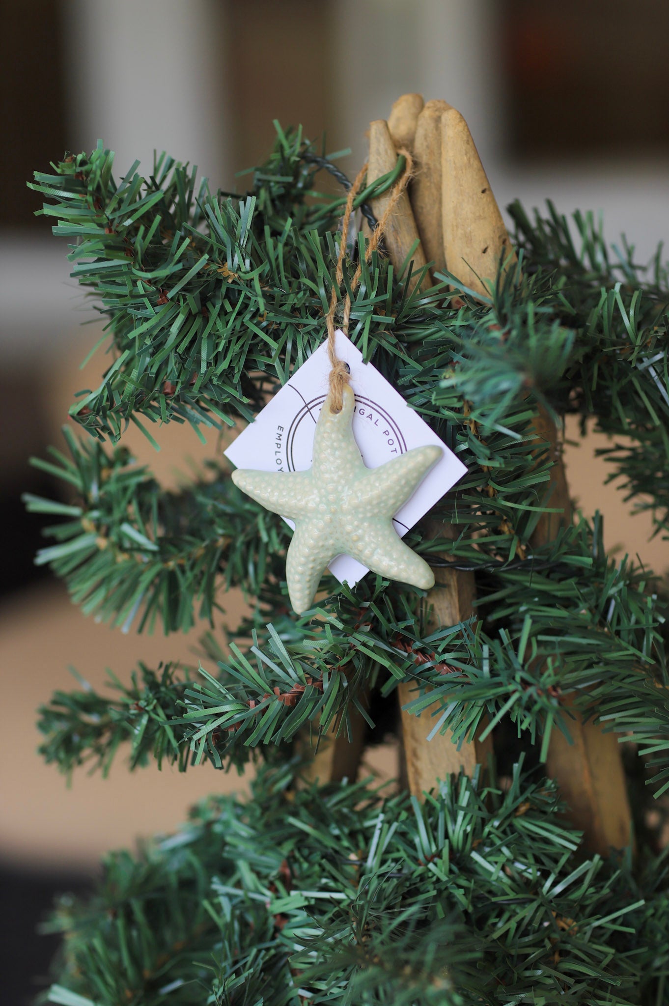 Ceramic Starfish Ornament